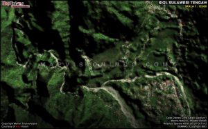 Citra Satelit GeoEye-1 Shaded Relief