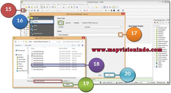 [Tutorial Lengkap] Download dan Olah data DEMNAS