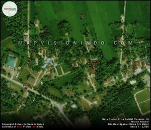 Tampilan Warna Natural Citra Satelit Pleiades-1A