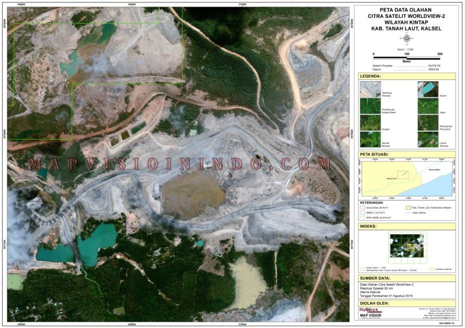 Map Book Citra Satelit Skala 2500 Halaman 16 dari 30