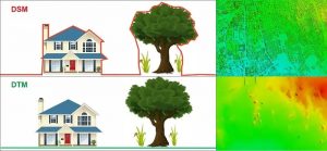 Perbedaan antara data DSM dengan