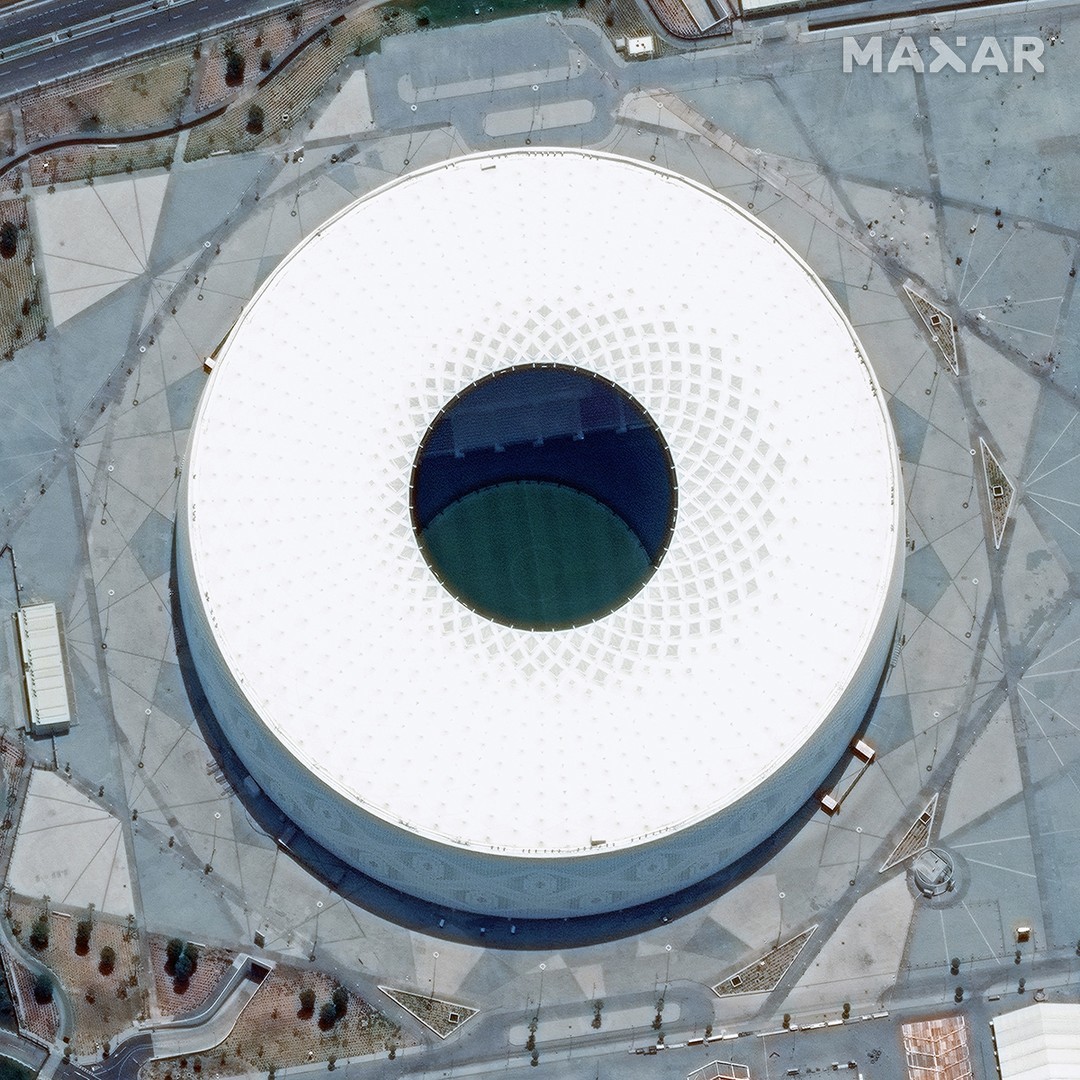 Citra Satelit Stadion Al -Thumama