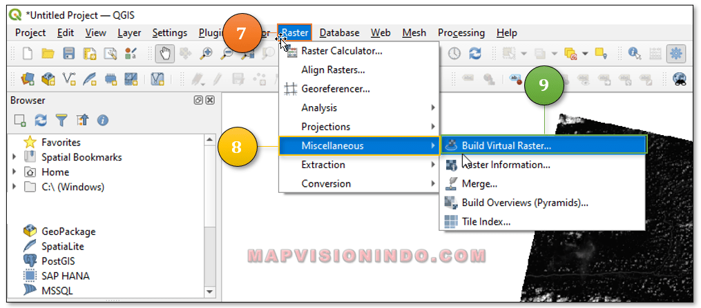 Build Virtual Raster