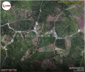 Data Olahan Citra Satelit SPOT-6 Warna Natural Skala 10 Ribu di Wilayah Kabupaten Berau