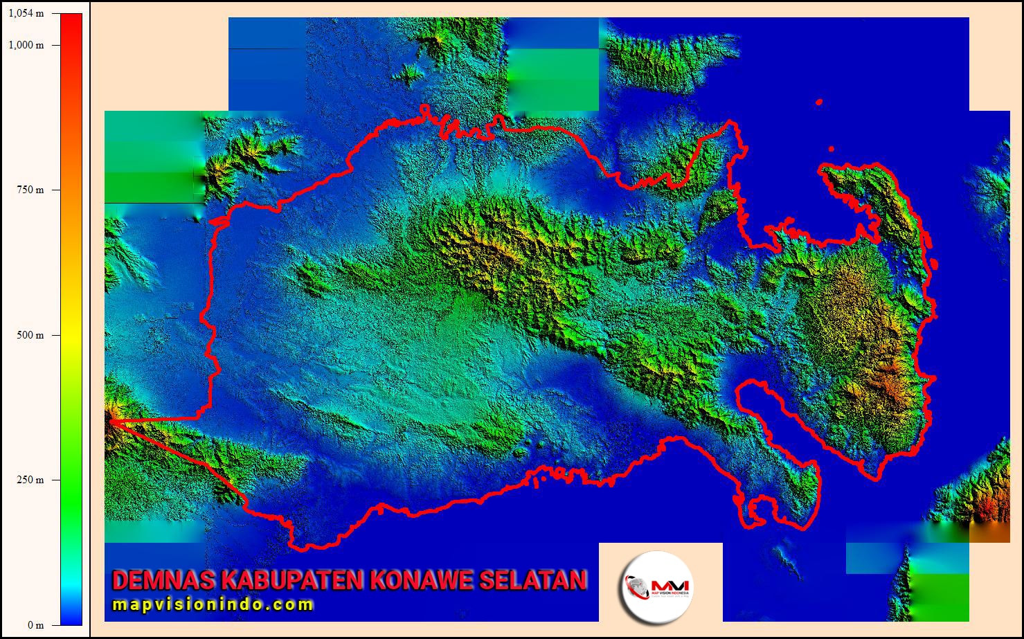 DEMNAS Kabupaten Konawe Selatan DEMNAS Kabupaten Konawe Selatan